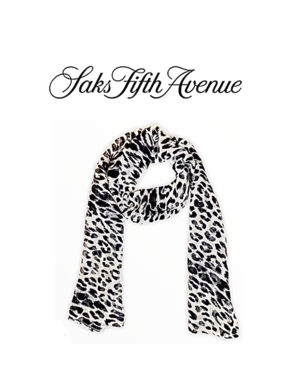 100% Silk Italian Made Scarf